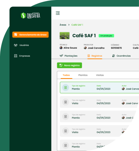 Imagem do sistema Onisafra